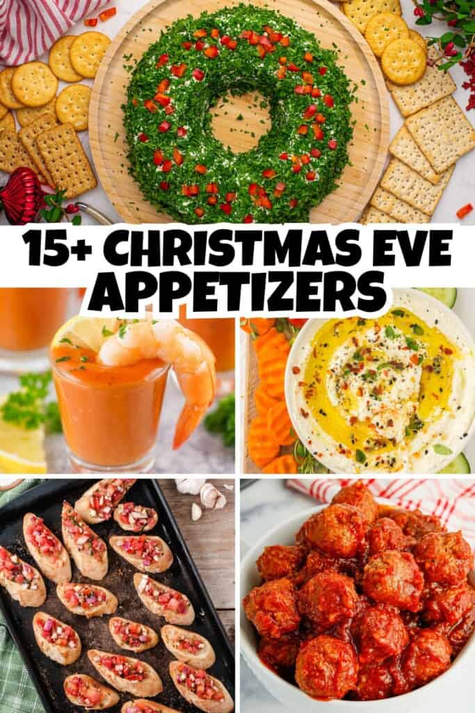 15+Christmas Eve Appetizers Pin.
