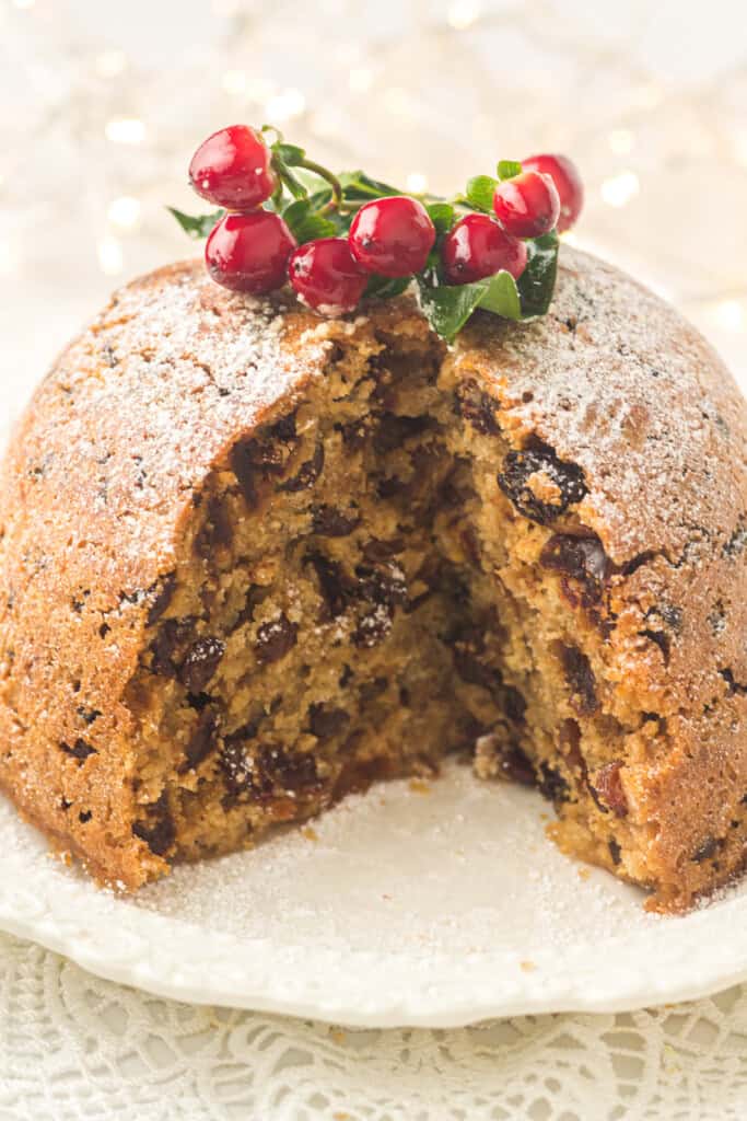 Christmas Figgy Pudding.