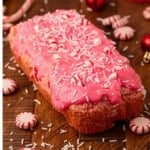 Christmas ice cream bread.