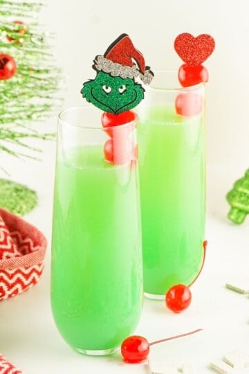 Grinch Cocktails.