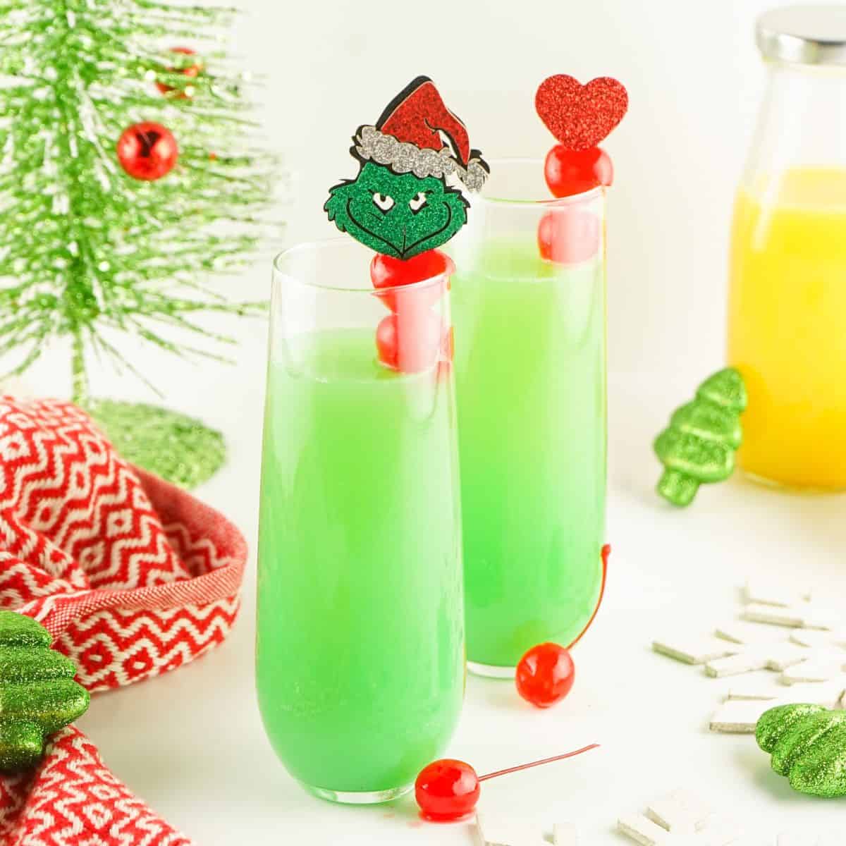 Grinch Cocktails.