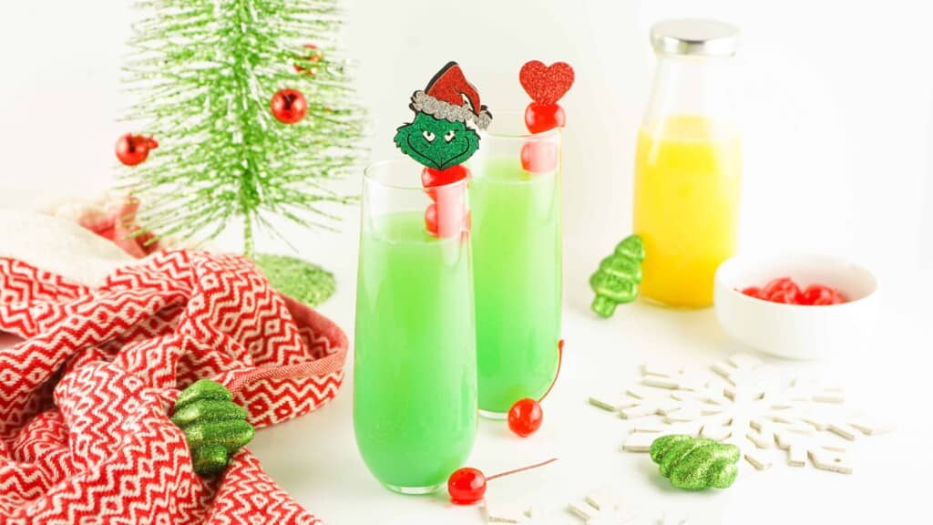 Grinch cocktail