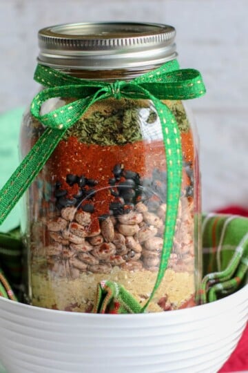 Three Bean Chili Gift Jar.