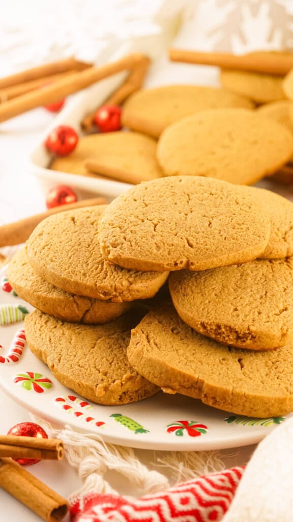 Gingersnap Icebox Cookies.