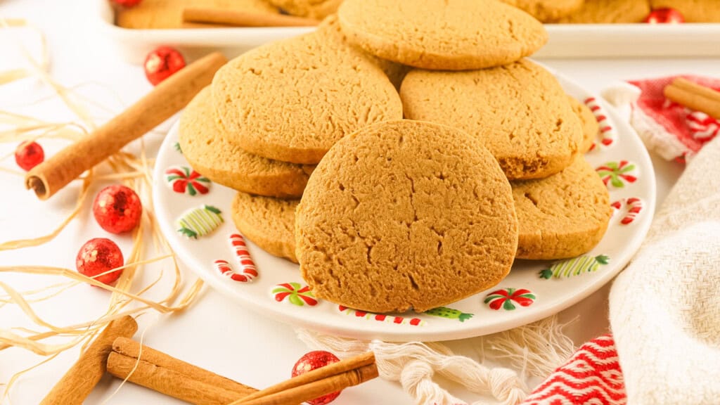 ginger cookies.