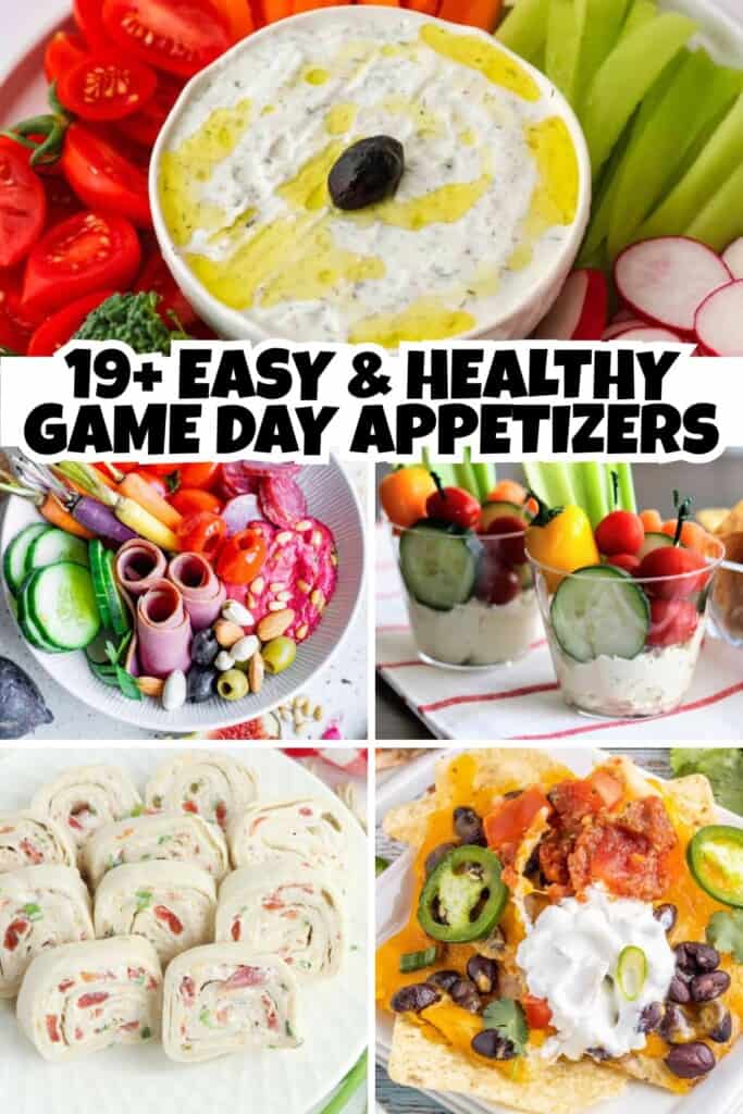 Healthy Game Day Appetizers