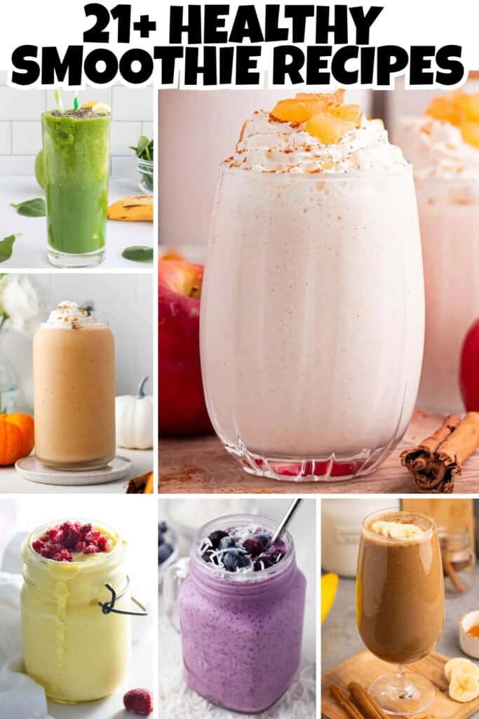 21+ Smoothie Recipes Pin.