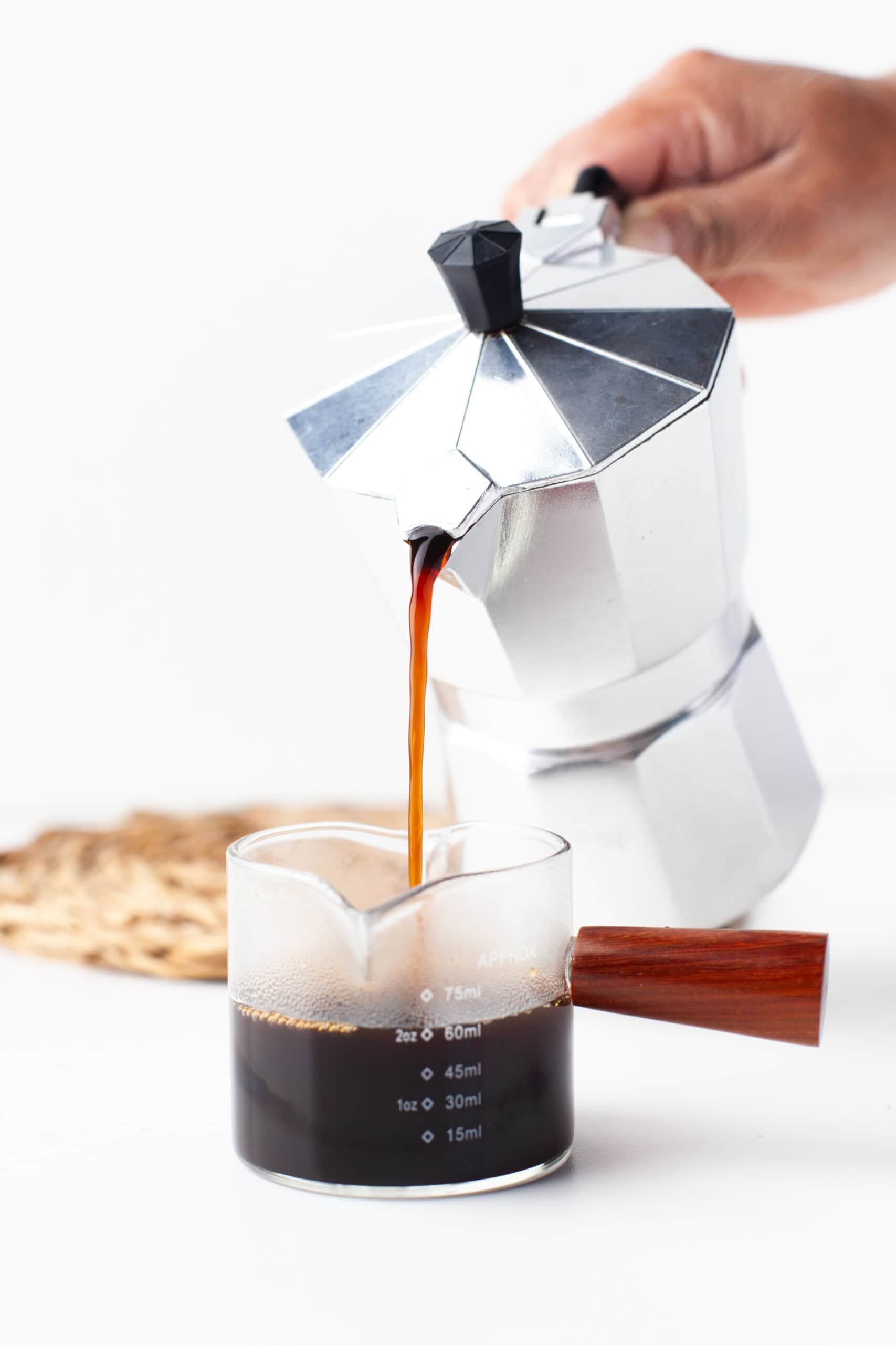 Brewed espresso
