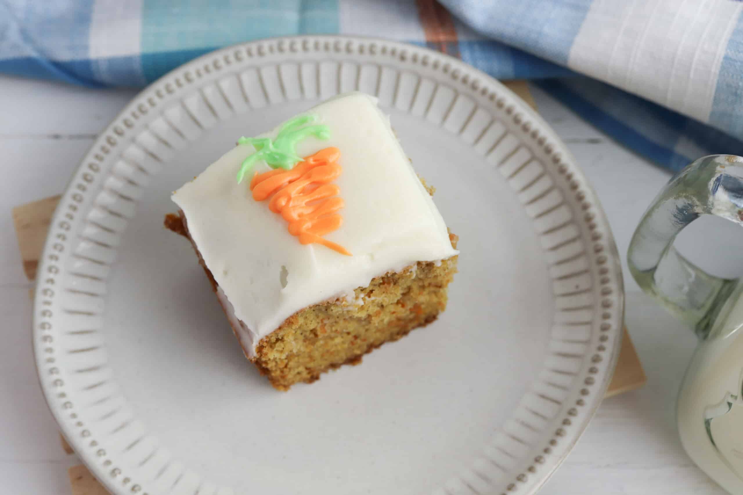 Carrot cake bar recipe
