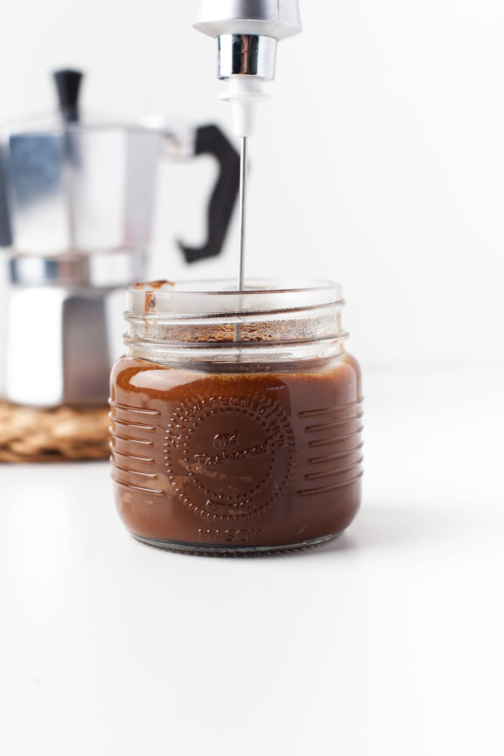 Blended Nutella latte