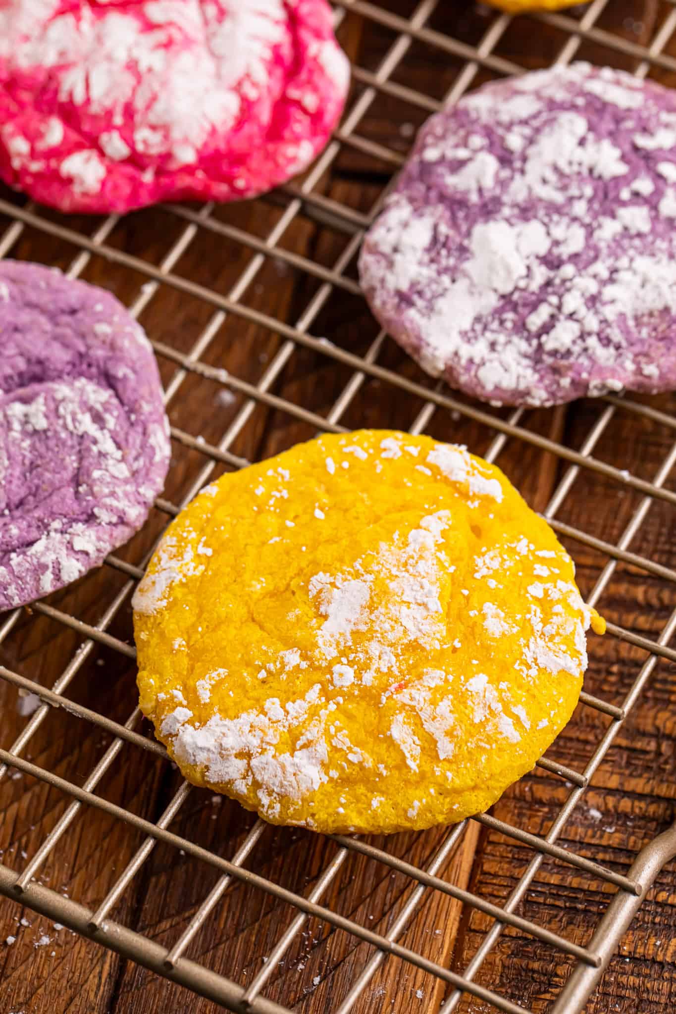 How to make cake mix crinkle cookies
