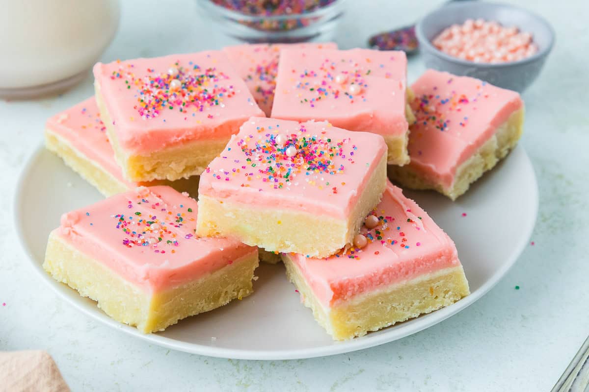 iced cookie bars