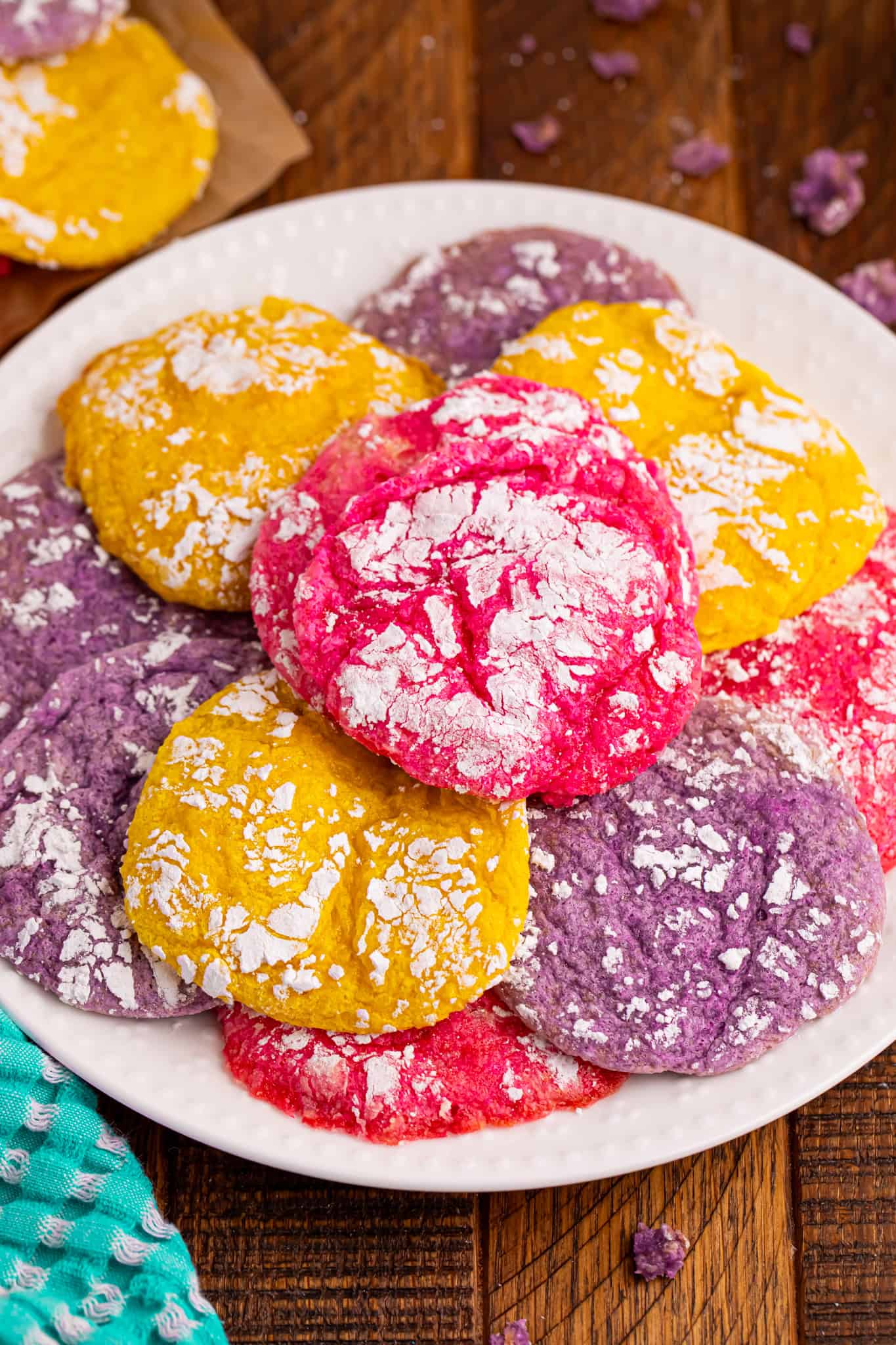 cake mix crinkle cookie recipe
