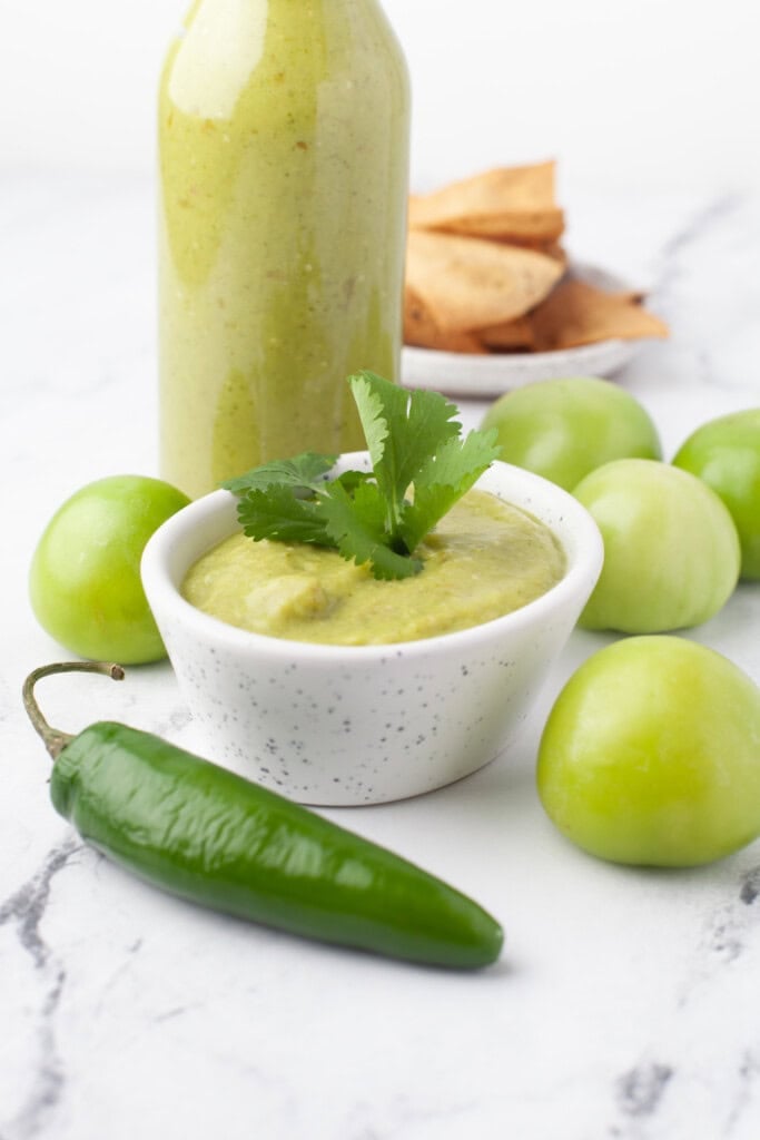 green Mexican salsa