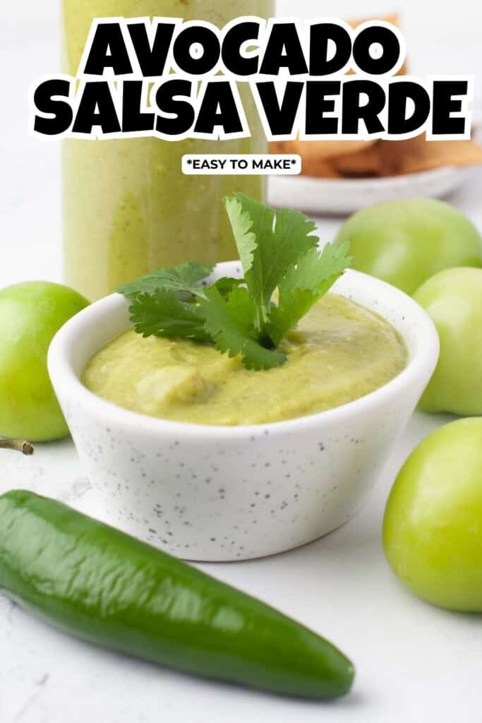Avocado Salsa Verde Pin.