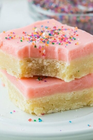 cream cheese sugar cookie bars featured image