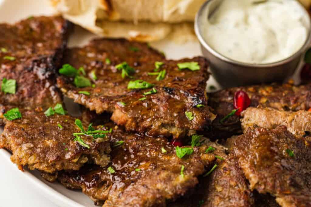 viral doner lamb kebab.