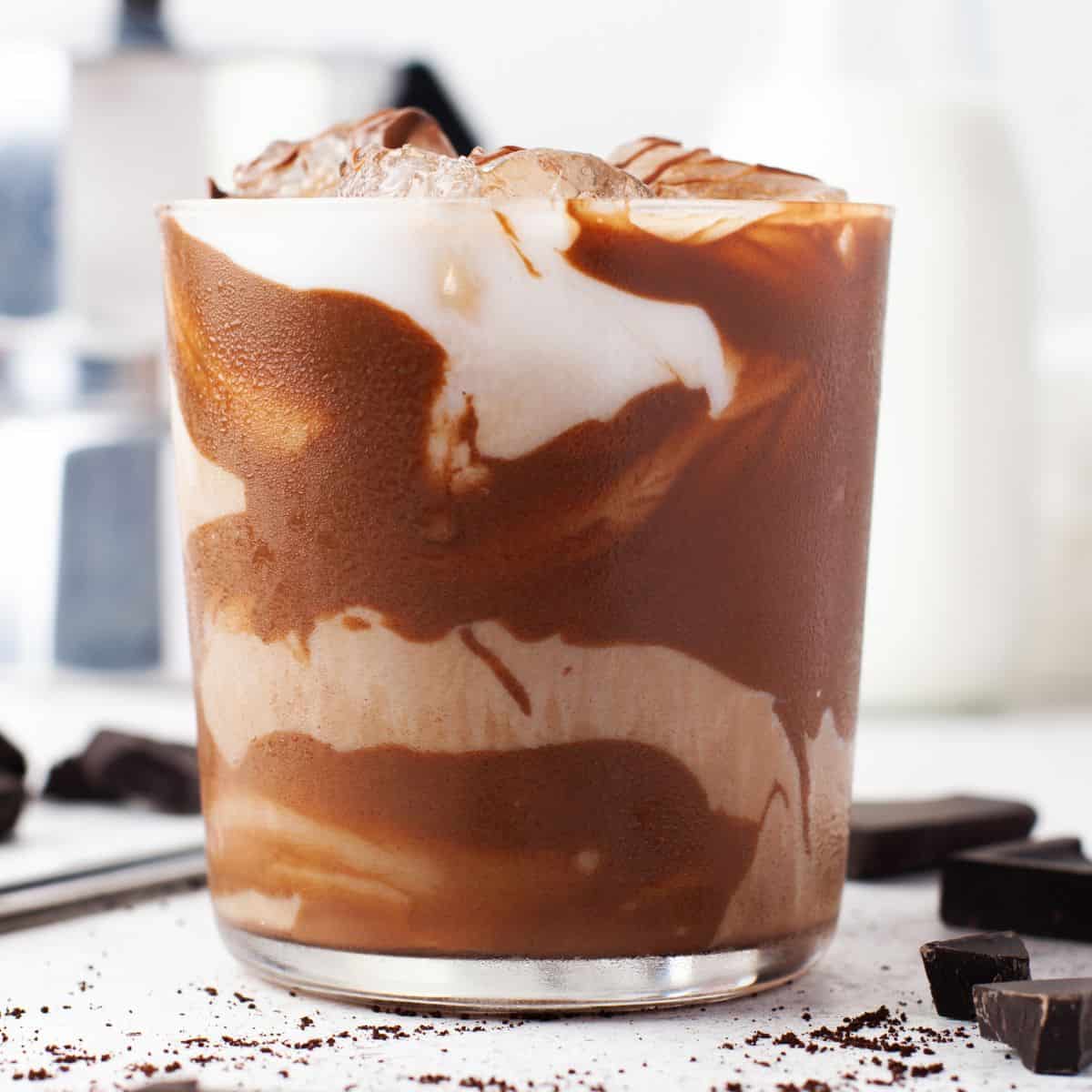 Iced Nutella Latte.