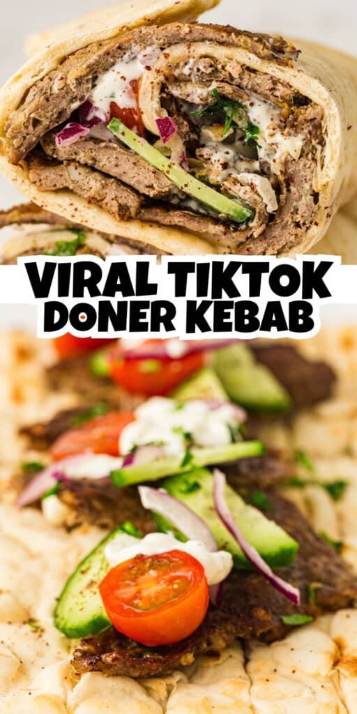 Viral TikTok Doner Kebab with Lamb.