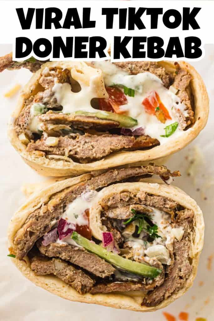 Viral TikTok Doner Kebab with Lamb.