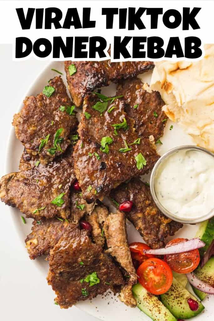 Viral TikTok Doner Kebab with Lamb.