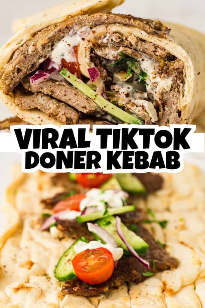 Viral TikTok Doner Kebab with Lamb.