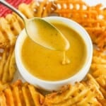 spoonful of chik-fil-a sauce